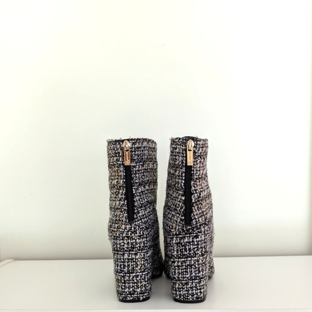 Sparkly Woven Jessica Simpson Boots - Picture 4 of 9
